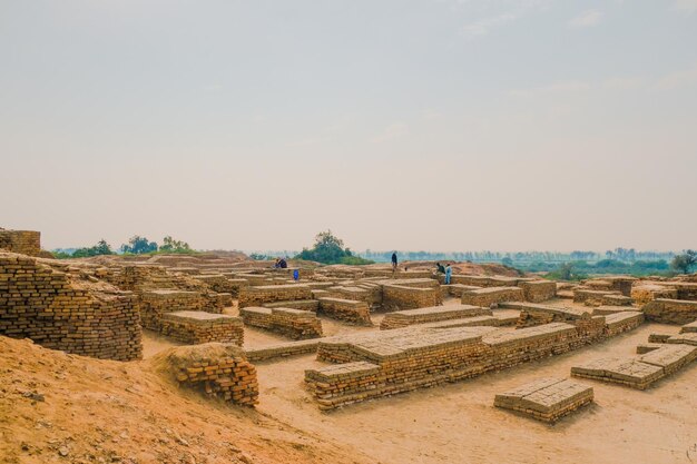 Zdjęcie mohendżo daro sindh pakistan główne miasto cywilizacja indusu