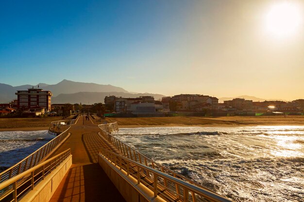 Molo w Lido di Camaiore