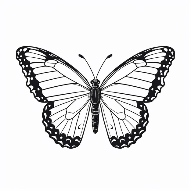 Zdjęcie monarch_butterfly_clipart_different_view_differnt_color