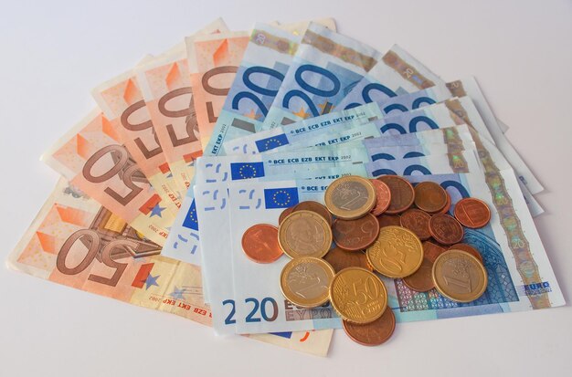 Monety i banknoty euro