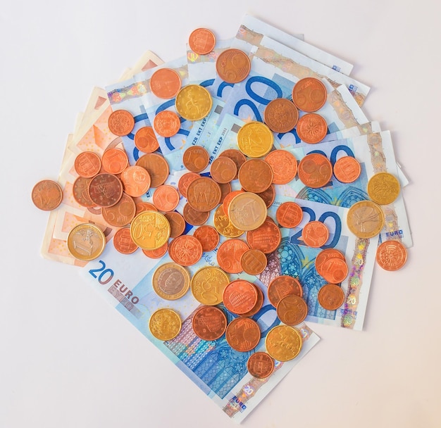 Monety i banknoty euro