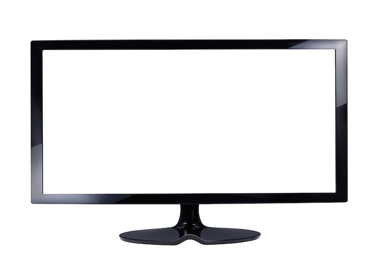 Zdjęcie monitor odizolowany
