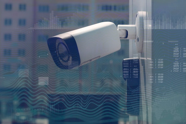 Monitoring CCTV Zewnętrzna kamera do monitoringu wizyjnego do ochrony obiektów