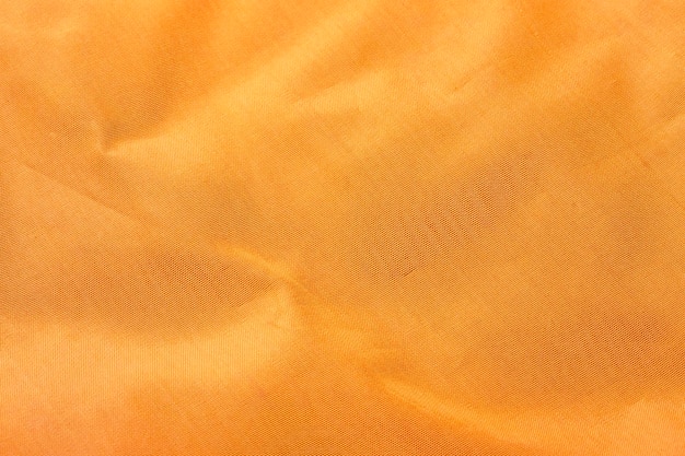Monochromatyczna żółta tekstura tkaniny