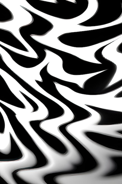 Monochromatyczne wzorzyste Zebra sztuki ilustracji