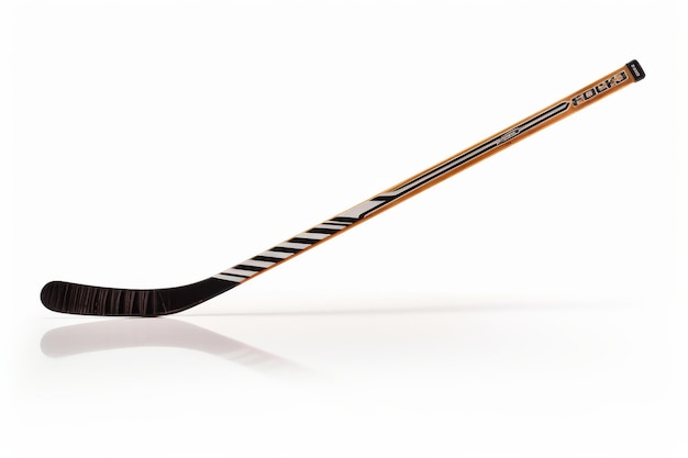 Zdjęcie monochrome fusion striped hockey stick na białej lub przezroczystej powierzchni png przezroczyste tło