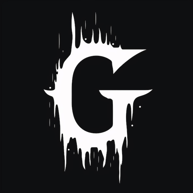 Zdjęcie monogram logo litery g