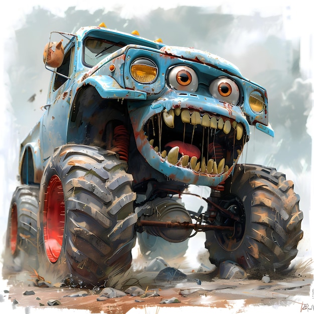 Monster Truck Clipart