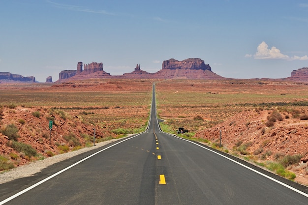 Monument Valley w stanie Utah i Arizonie