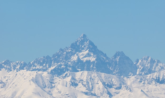 Monviso w Alpach Kotyjskich, Włochy