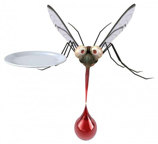 Mosquito - 3D Illustration