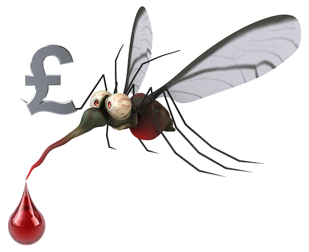 Mosquito - 3D Illustration