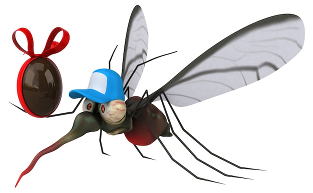 Mosquito - 3D Illustration