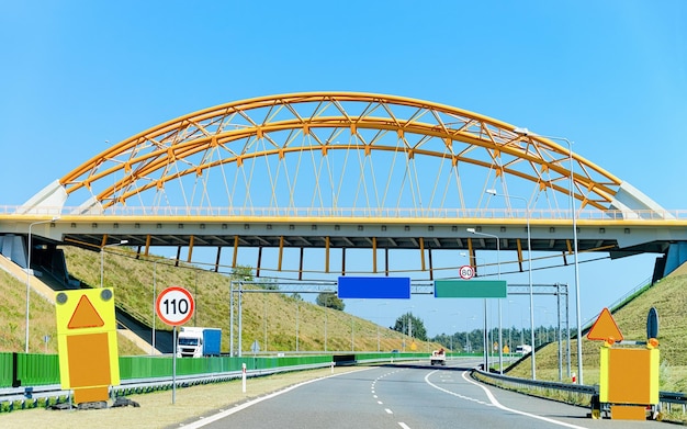 Most Na Nowoczesnej Autostradzie Czechy Europa