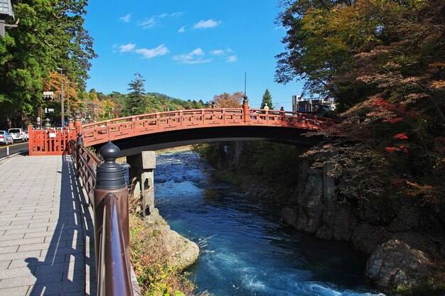 Most Shinkyo w Nikko w Japonii