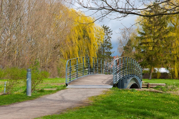 Most w duńskim parku