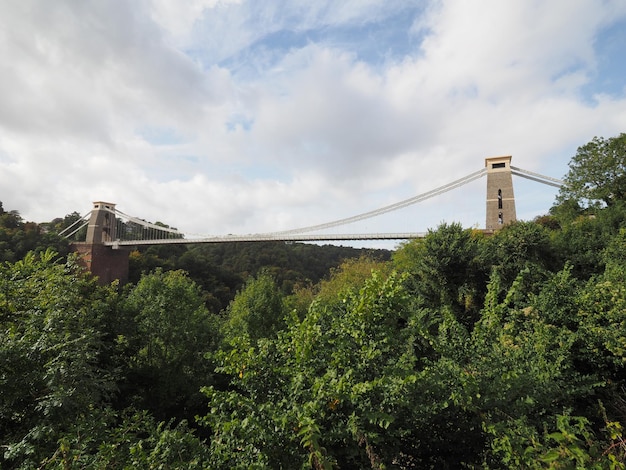 Most wiszący Clifton w Bristolu