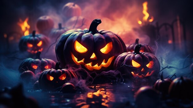 Motyw tła Halloween