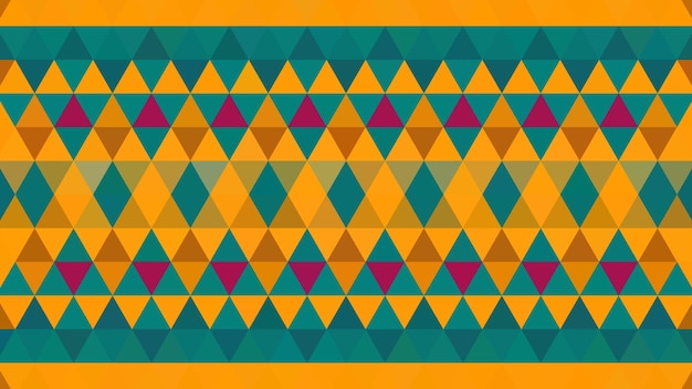 Zdjęcie motyw trójkątny wzór trójkąta motyw plemienny trójkąt tło