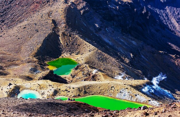 Mount Taranaki / Mount Egmont W Parku Narodowym Egmont Na Wyspie Północnej W Nowej Zelandii. Piękne Naturalne Krajobrazy