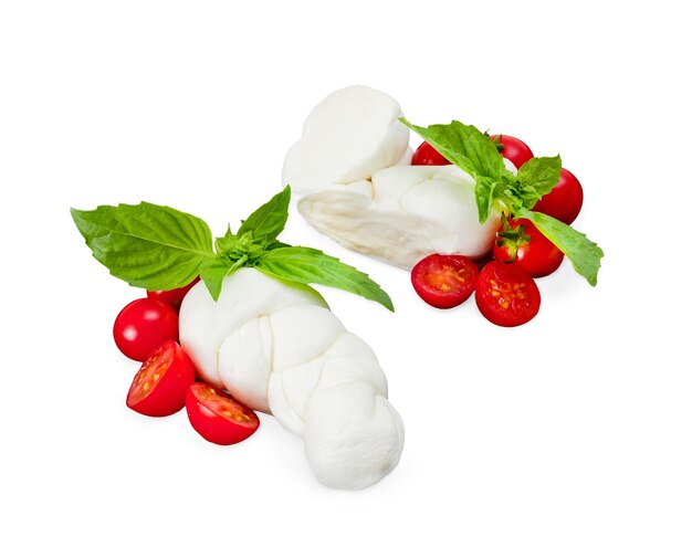 Mozzarella di Bufala, typowy produkt mleczny regionu Kampania w południowych Włoszech.