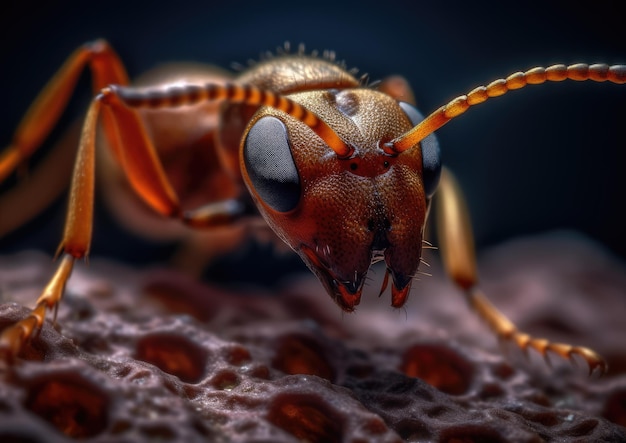 Mrówki to eusocjalne owady z rodziny Formicidae
