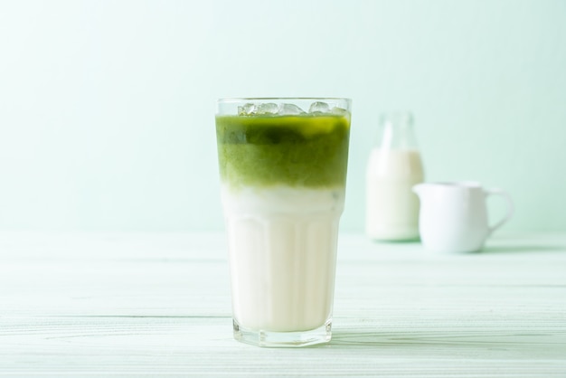 Mrożona Latte Matcha Zielona Herbata