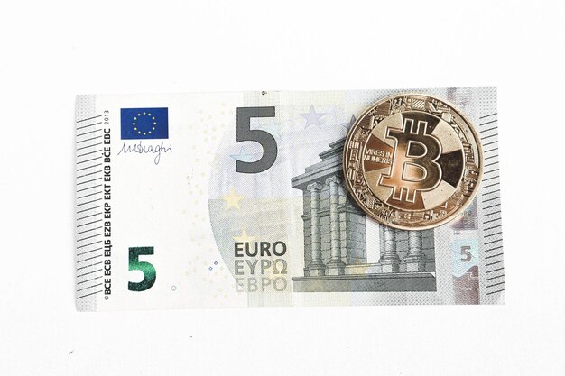 Multi Euro Dolar Cash Różne rodzaje banknotów nowej generacji bitcoin