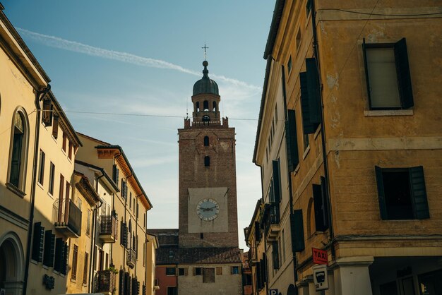 Mury miejskie Castelfranco Veneto Treviso Włochy sep 2021