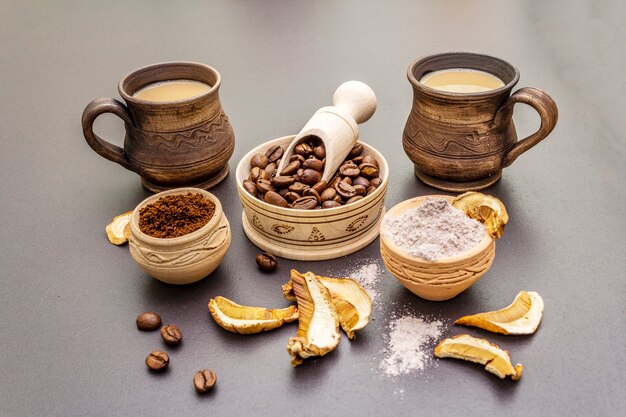 Mushroom Chaga Coffee Trend Superfood.