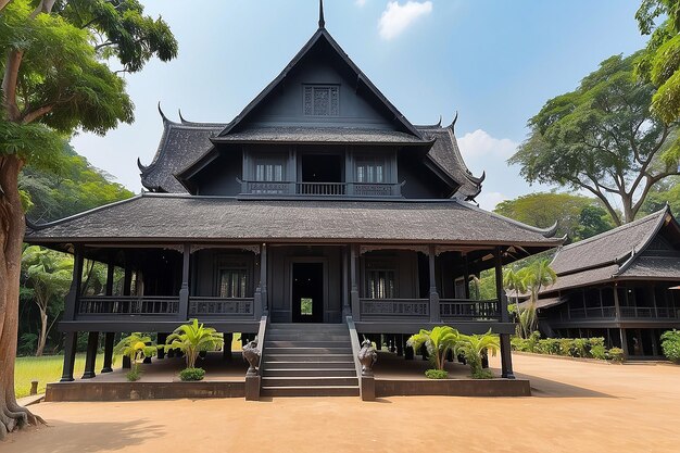 Muzeum Baan Dam, czarny dom, jedno z najsłynniejszych miejsc i zabytków w Chiang Rai