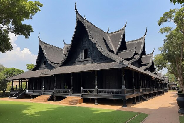 Muzeum Baan Dam, czarny dom, jedno z najsłynniejszych miejsc i zabytków w Chiang Rai