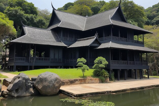 Muzeum Baan Dam, czarny dom, jedno z najsłynniejszych miejsc i zabytków w Chiang Rai