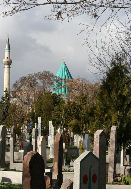 Muzeum Mevlana i stary cmentarz Konya Turcja