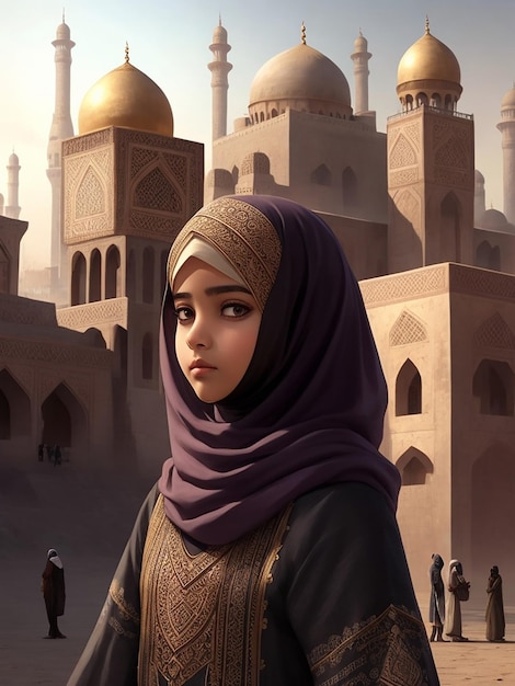 Muzułmańska dziewczyna z imperium
