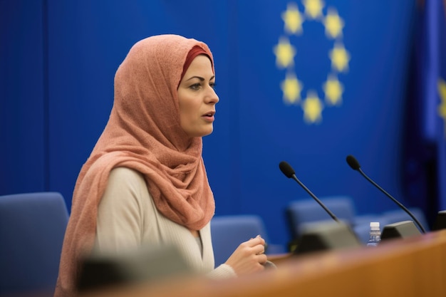 Muzułmańska kobieta przemówi w Parlamencie Europejskim