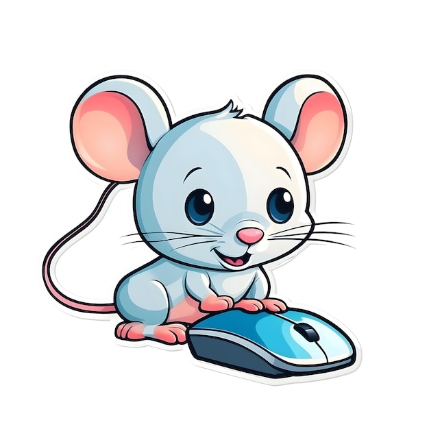 Zdjęcie mysz i komputer