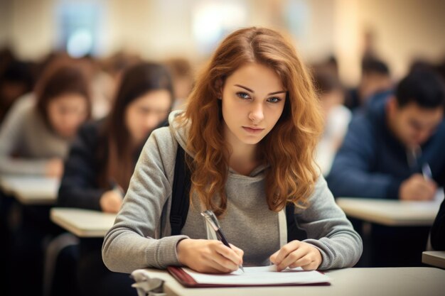 Zdjęcie na międzynarodowy dzień edukacji rozgrywa się tętniąca życiem scena pokazująca różnorodnych uczniów zaangażowanych w naukę, symbolizującą globalne dzielenie się wiedzą i wzmocnienie edukacji dla lepszej przyszłości.