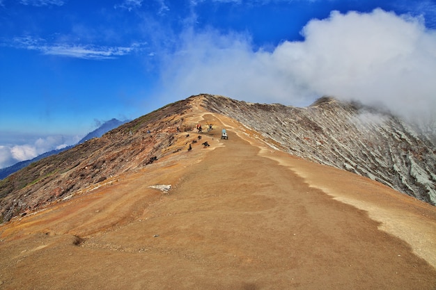 Na Szczycie Wulkanu Ijen, Indonezja