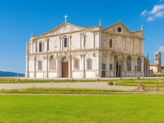 Na zdjęciu piękny kościół Santa Maria della Spina w Pizie w Toskanii we Włoszech