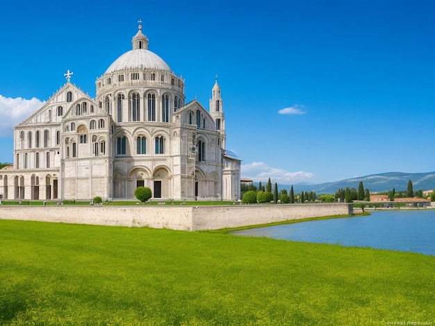 Na zdjęciu piękny kościół Santa Maria della Spina w Pizie w Toskanii we Włoszech