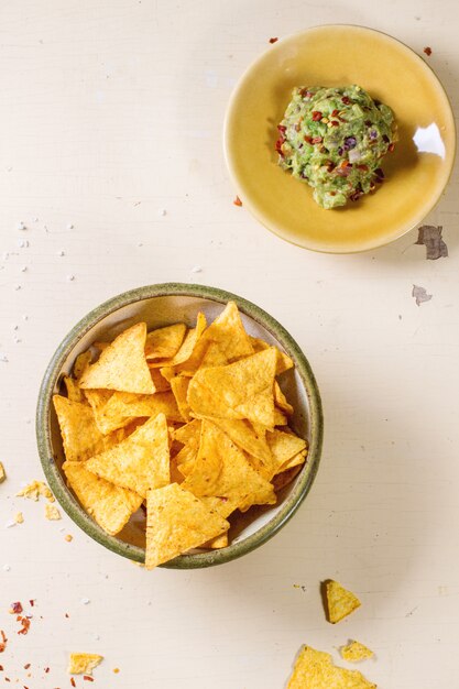 Nachos i guacamole