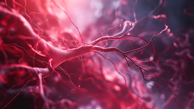 Naczynia krwionośne połączenia nerwowe Ruch krwi wewnątrz ludzkiego ciała Ośrodki zapalenia