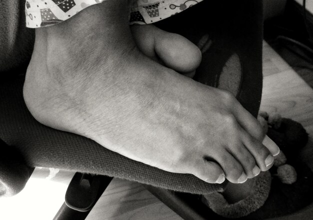 Zdjęcie nagie stopy kobiety