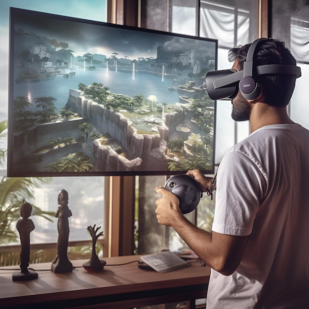 Najnowocześniejsza gra w wirtualnej rzeczywistości, która zanurza gracza w oszałamiającym wizualnie świecie
