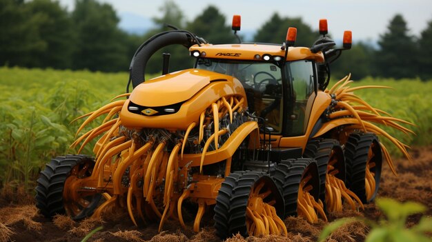 Zdjęcie najnowocześniejsze maszyny rolnicze
