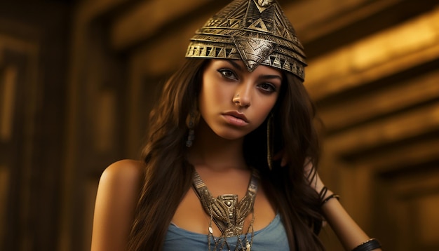 Zdjęcie najpiękniejsza nastoletnia egipska dziewczyna, jaką można sobie wyobrazić.