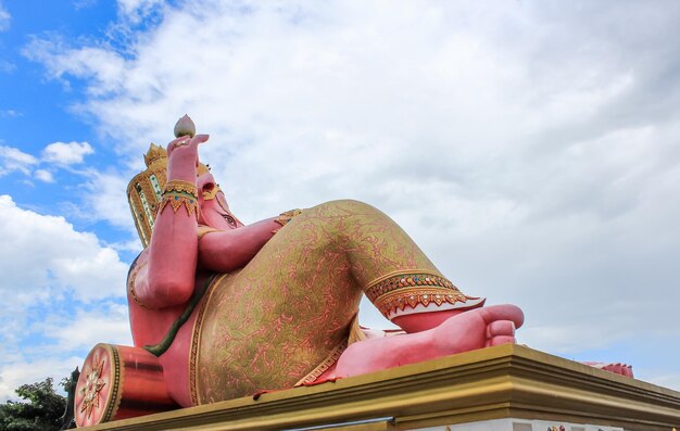 Największa Ganesha w Tajlandii Ganesha Saman Rattanaram Temple Chachoengsao