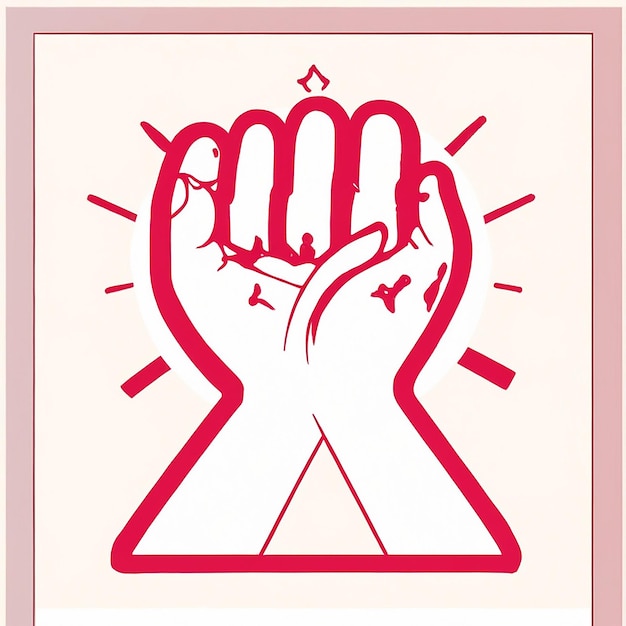 Zdjęcie namaste hand sign gesture vector icon ilustracja bez uścisku ręki vector health and medical icon concept biały izolowany