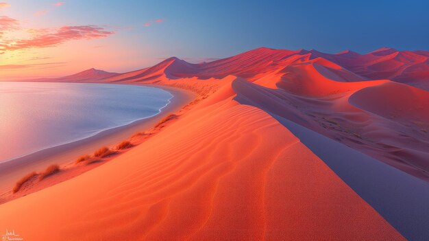 Namibijskie krajobrazy marzycielskie Sossusvlei Vistas